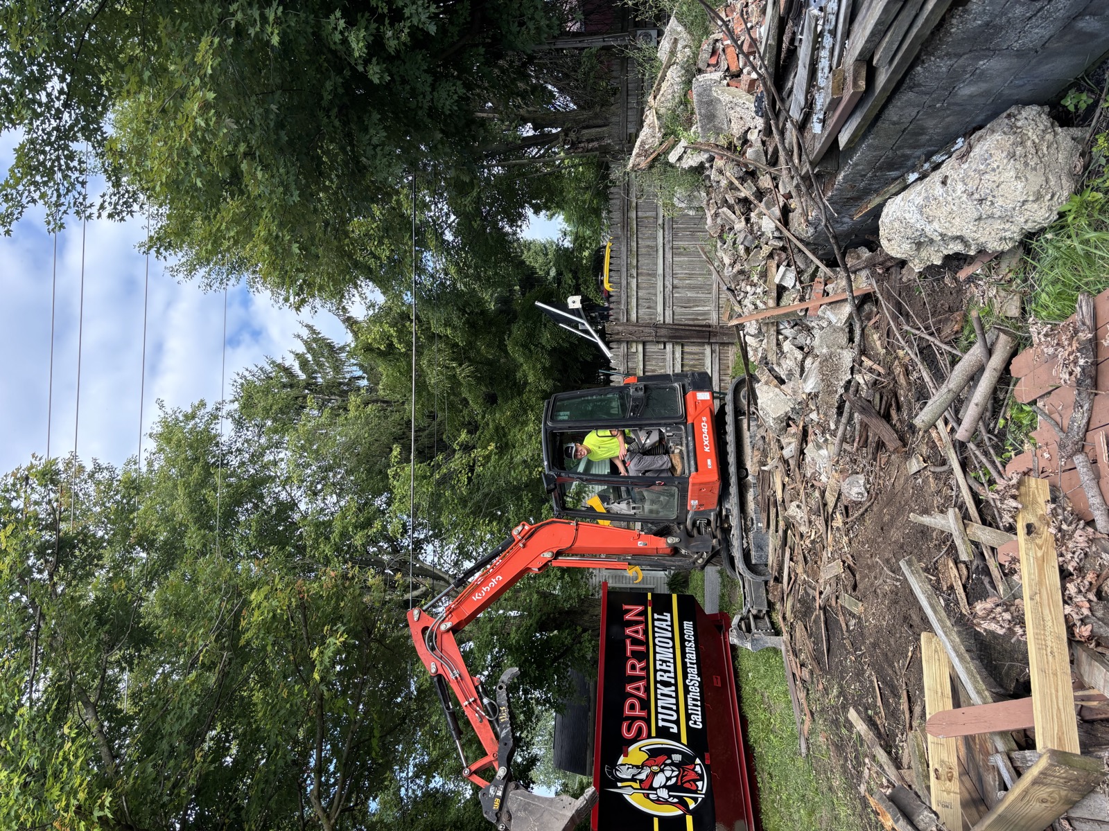 Spartan Demolition & Hauling in West/Central Ohio